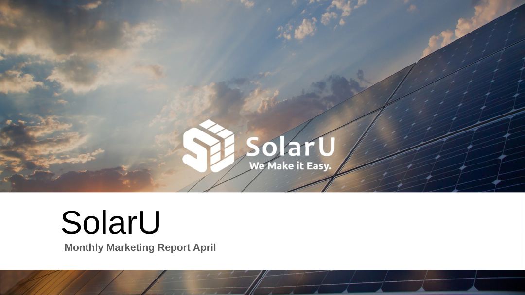 SolarU solar energy campaign visuals